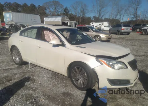 2015 Buick Regal Turbo из США, поврежденный, VIN 2G4GK5EX1F9267086